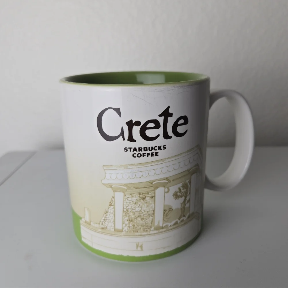 Starbucks Greece Crete‎ Icon Series City Mug 473ml (16oz) Mug Coffee Tea 2018
